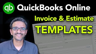 QuickBooks Online 2024 Customizing Invoice Templates [upl. by Boonie]