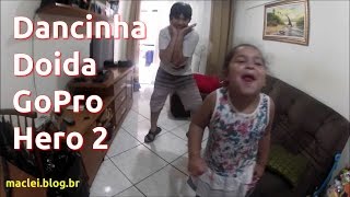 TESTE GOPRO COM DANCINHA DOIDA DO VITOR LOKO E FERNANDA PRINCESA [upl. by Kappenne]