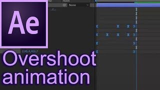 Overshoot Animation With Puppet Pins After Effects [upl. by Ariaes]