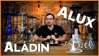 Aladin Alux  Recenzja serii  cybuchshishapl l Alux 1 2 3 4 5 Admiral Alux hookah [upl. by Sachi765]