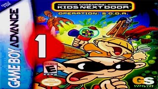 Codename Kids Next Door Operation SODA Walkthrough  Part 1 GAMEBOYADVANCE [upl. by Niala]