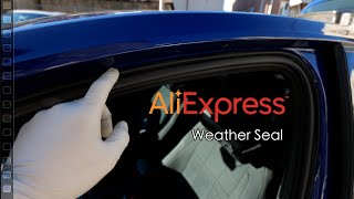 How to minimize wind noise in the MK7 Golf GTI R  AliExpress weather strips [upl. by Ennaeerb]