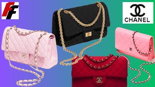 Top 7 CHANEL LUXURY DESIGNER HANDBAGS 👜 Vintage [upl. by Dinse]