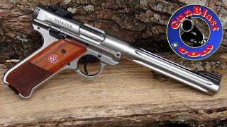 Shooting Ruger’s New Mark IV SemiAutomatic 22 LR Pistol  Gunblastcom [upl. by Cornie]