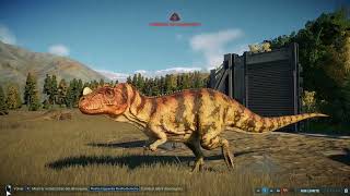 Jurassic World Evolution  Paleo Stylished Ceratosaurus [upl. by Brindle413]