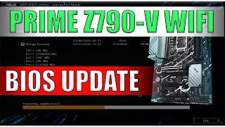 ASUS PRIME Z790 VWIFI BIOS UPDATE [upl. by Gomer]