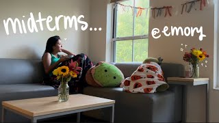 college vlog starting midterms [upl. by Yelah629]