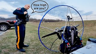 COPS CALLED On Innocent Paramotor Pilot [upl. by Asilahs318]