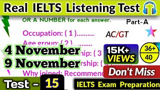 IELTS LISTENING TEST 2023  BC amp IDP REAL IELTS LISTENING TEST 2023 ieltslistening listening [upl. by Nicram]