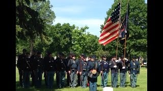 Memorial Day  1st Minn Vol Infantry at Pioneer and Soldiers Cemetery [upl. by Winonah]