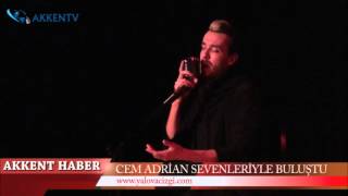 CEM ADRİAN YALOVA DA  AKKENT TV [upl. by Gad]