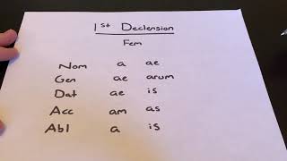 Latin Declension Songs [upl. by Paresh464]