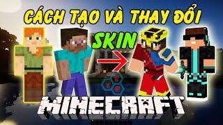 Cách tạo và thay đổi Skin Minecraft PC bằng Resource Pack đẹp nhất [upl. by Isayg]