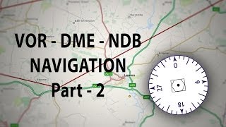 FSX Plan G Navigation VORsNDBDME Part 2 [upl. by Nimar659]