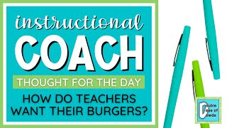 Recognize What Teachers Need as Coaches  Instructional Coaching Strategies [upl. by Berlauda989]