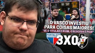 CASIMIRO REAGE FORTALEZA 3 X 0 VASCO  BRASILEIRÃO 2024  Cortes do Casimito [upl. by Nonnaer157]