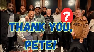 Pete Carroll Stunned by Surprise Guest at Farewell Party [upl. by Wini493]