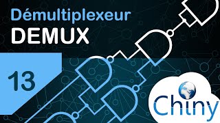 Le Démultiplexeur DEMUX  Logique combinatoire [upl. by Erehc641]