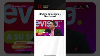 MARCHAMO 2025 ¿Cuánto aumentó ✅ LA REVISTA Canal 8 Multimedios shorts [upl. by Tolmann]