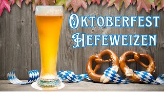 Brewing an Oktoberfest Hefeweizen All Grain Wheat Beer Recipe [upl. by Eibloc]