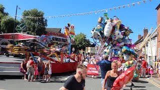 SHIFNAL CARNIVAL 2018 [upl. by Inilahs]