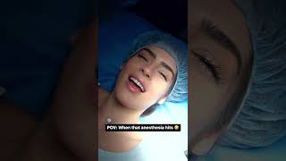 POV When that anesthesia hits 🤣 l Avana Plastic Surgery [upl. by Rehprotsirhc]