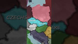 Why did Czechoslovakia Collapse short historicalmaps map [upl. by Laud]