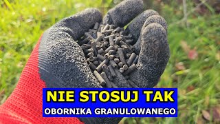 Nie Stosuj tak Obornika granulowanego Jak i Kiedy Stosować Obornik granulowany Jesienią czy Wiosną [upl. by Ardnoel]