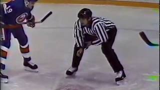 January 13 1985 Islanders at Black Hawks USA Network [upl. by Korie]