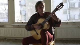 Domenico Scarlatti K208 Eric Lammers Guitar [upl. by Aivatal393]