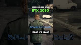 They said 2080 is the recommended card gaming silenthill2 benchmark shorts rtxgaming [upl. by Akinirt]