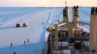 Sabetta Harbour Сабетта в нашу гавань заходили ледоходы [upl. by Abdulla]