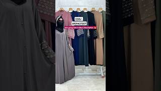 🤩Trending Abayas 🔥💯 RHM Abayas 😎 8939427307 shorts abaya hijabi onlineshopping haul [upl. by Eveam]