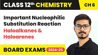 Important Nucleophilic Substitution Reaction  Haloalkanes and Haloarenes  Class 12 Chemistry Ch 6 [upl. by Elisabet]