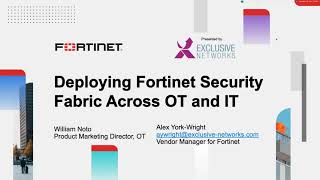 Understanding the Purdue Model for Securing Your Industrial Customers  Fortinet Webinar [upl. by Milurd]