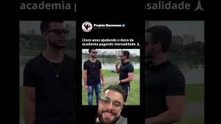 Cinco anoa ajudando o dono da academia pagando mensalidade 😂😓 [upl. by Gnoix]