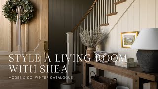 Style our Winter Catalogue Living Room with Shea [upl. by Eiblehs16]