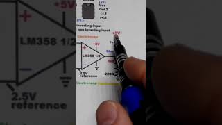 8th LDR Brightness Controlled Op Amp Comparator LM358 Light Dependent Resistor electronics howto [upl. by Vaden967]