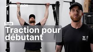 TUTO  Musculation  réussir ses tractions 💪  Decathlon [upl. by Aryajay]