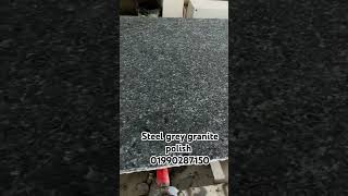 steel grey granite polishconstruction stonetile granitefloortiles granitetiles granite [upl. by Akcirret]