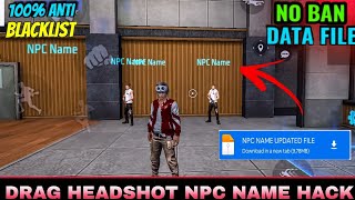 headshot hack free fire  free fire npc name  free fire headshot location hack config file 💯🔥 [upl. by Orji]