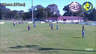 Les buts de la qualification contre Dampierre 15092024 [upl. by Aima126]