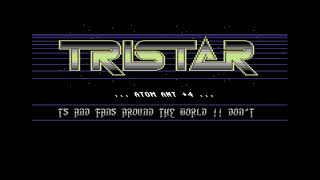 Tristar  Tristar Intro Stars  C64 Crack Intro [upl. by Marucci]