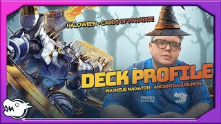 DECK PROFILE  ANCIENT GARURUMON  Halloween Cards Of Paradise  Outubro [upl. by Deelaw]