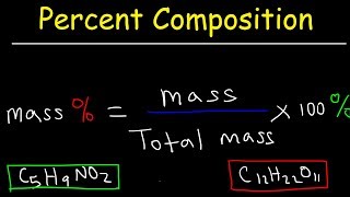 Percent Composition By Mass [upl. by Nich610]