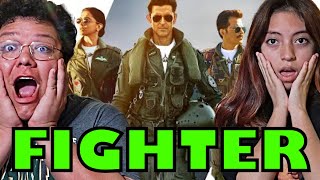 Americans React To Fighter Teaser  Fighter Teaser Review  Hrithik Roshan  Deepika Padukone [upl. by Rowan]