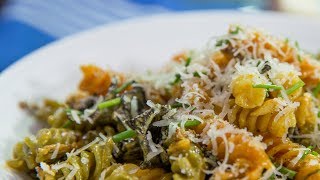 Fusilli with Mackerel and Mushrooms [upl. by Annig229]