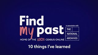 What I Learned Using the 1921 Census Every Day for a Year  Findmypast [upl. by Ima]