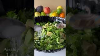 The Best Avocado Green Salad You’ll Ever Make  Healthy and Delicious shorts [upl. by Jaehne]