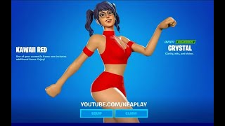 CRYSTAL 💎 KAWAII RED  FORTNITE NEAPLAY [upl. by Macpherson]